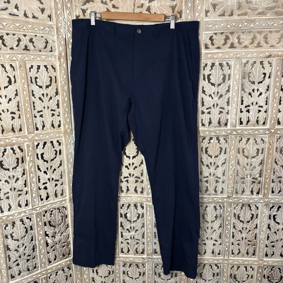 Arnold Palmer Lightweight Navy Blue Men’s Golf Pants; Size 38x32 - Picture 1 of 12